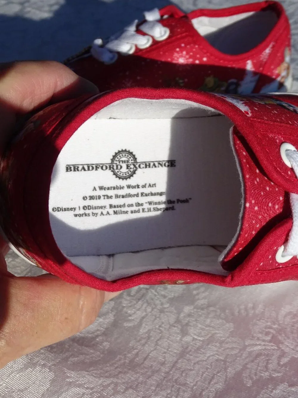 Bradford Exchange Disney Gang Tennis Shoes Size 5